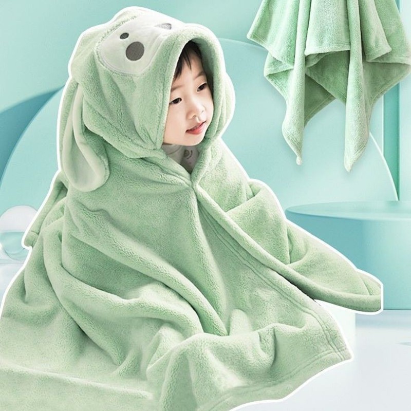 Hooded Bath Towel - Ręcznik kąpielowy z kapturem dla chłopców