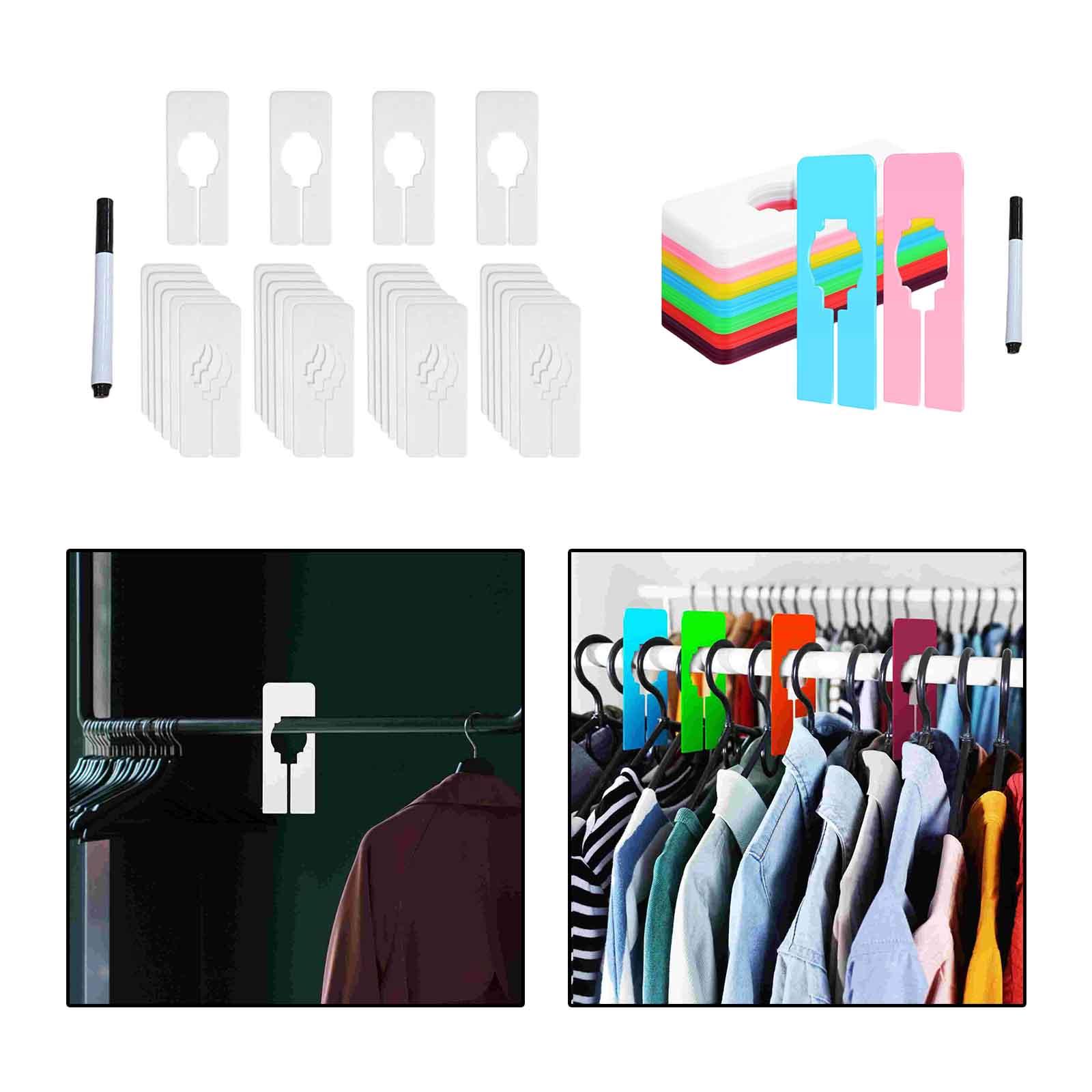 Baby Clothing Hanger Dividers - 28x Przegródki do szafy na ubrania,
