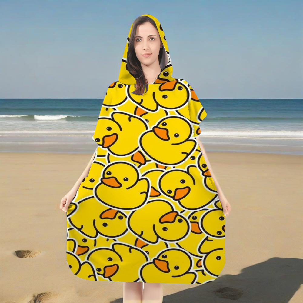 Hooded Bath Towel - Uroczy ręcznik plażowy z kapturem z