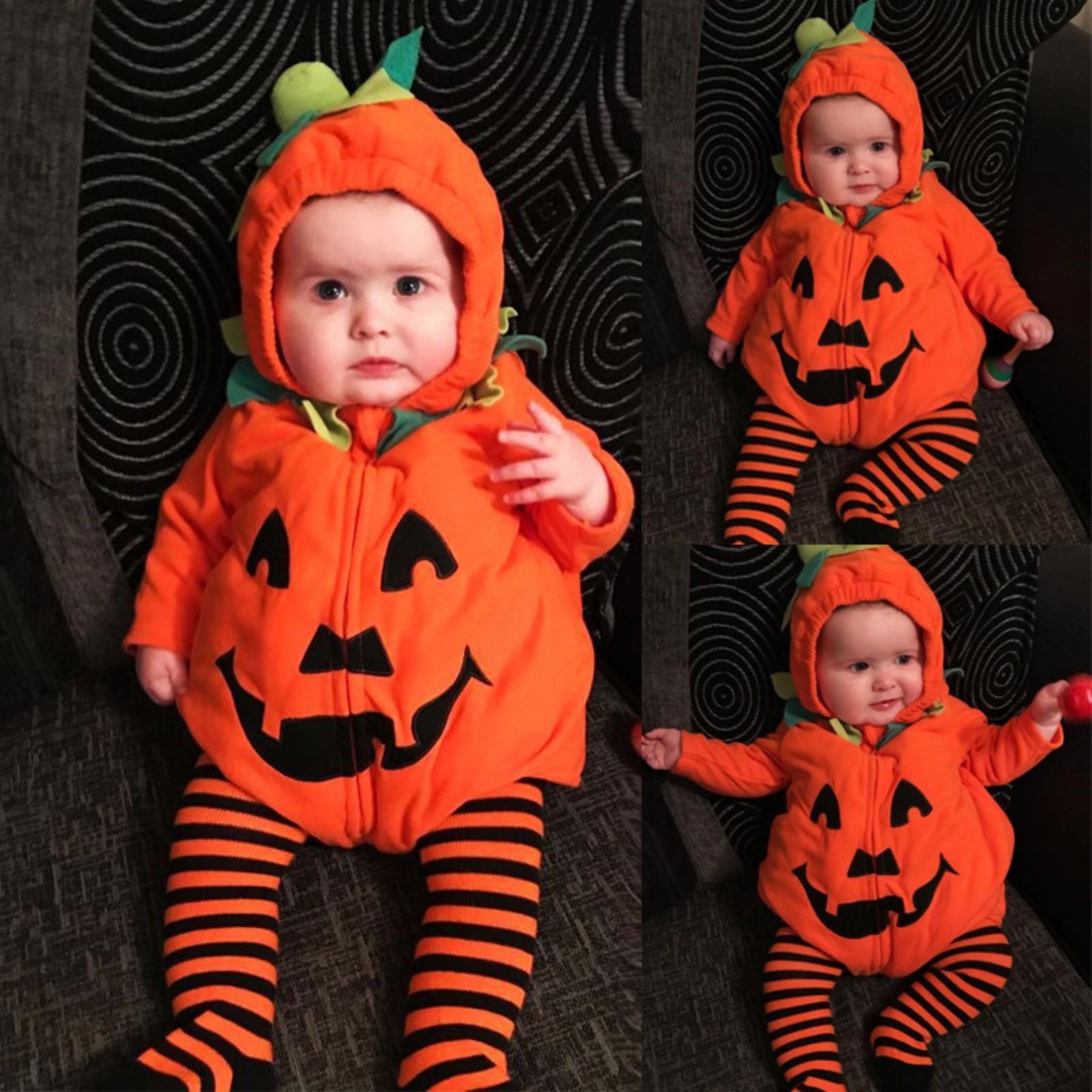 Baby Clothing Unit - Halloweenowy dziecięcy śliczny kombinezon w kształcie