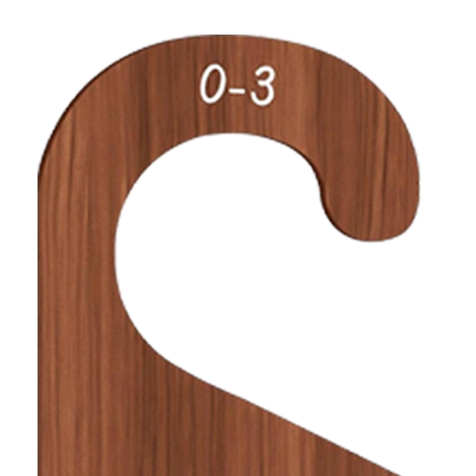 Baby Clothing Hanger Dividers - 8 szt. przegródek do szafy dziecięcej,