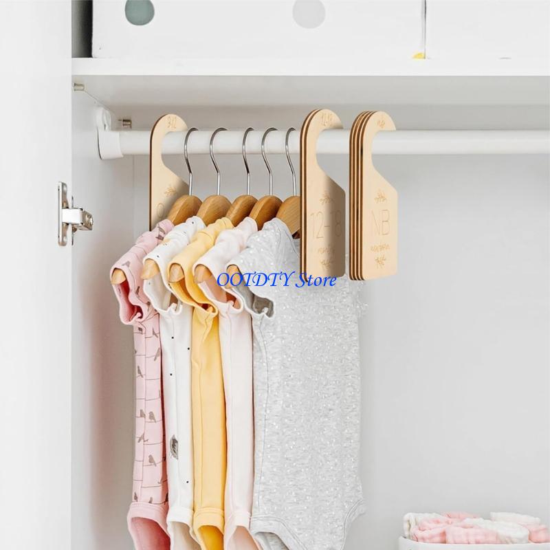 Baby Clothing Hanger Dividers - 367A Wieszaki na ubrania dla niemowląt