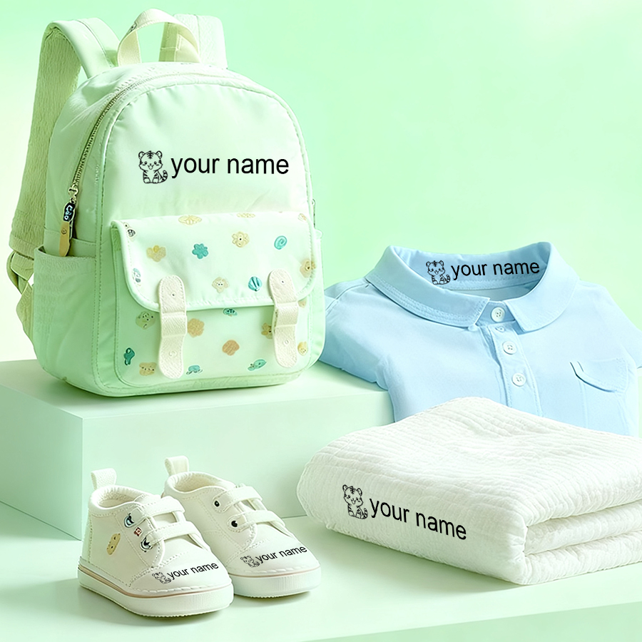 Pieczątka Imienna dla Dzieci P – Baby Clothing Name recenzja i cena
