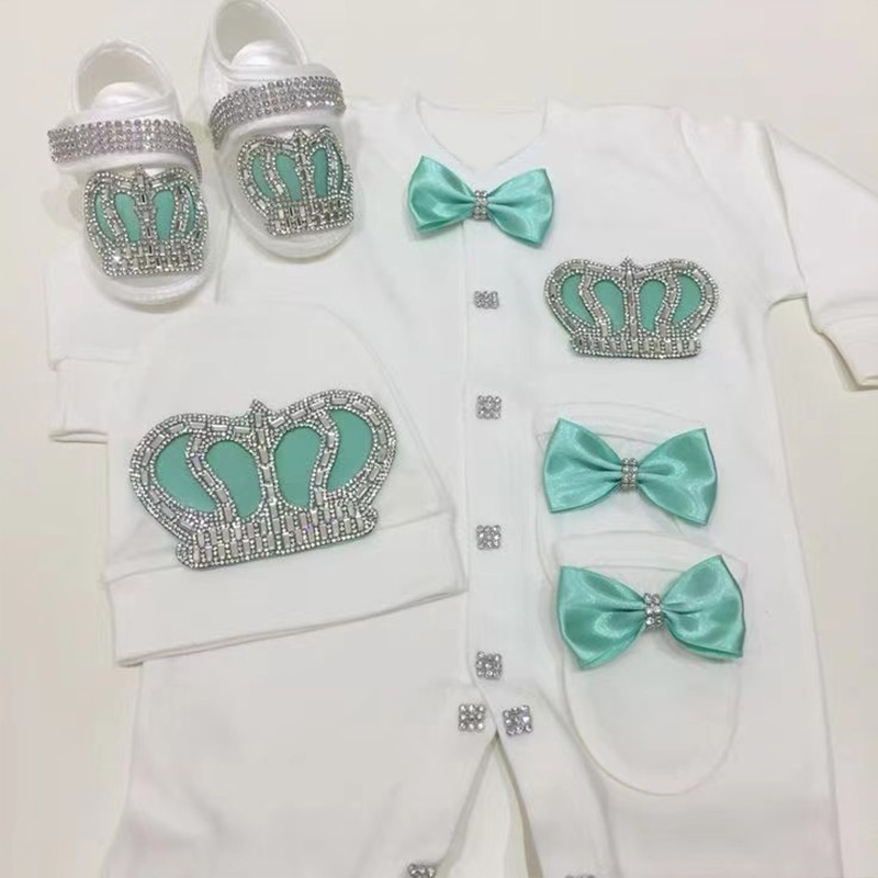 4 szt. Zestaw ubranek powitaln – Baby Clothing Name recenzja i cena