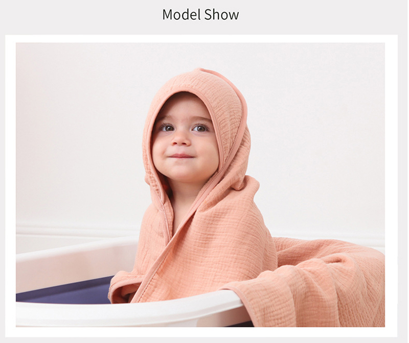 Gaza bawełniana szlafrok dziec – Hooded Bath Towel recenzja i cena