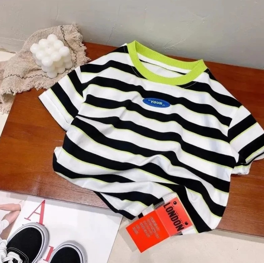 Modna koszulka w paski z krótk – Baby Clothing Patterns Free recenzja i cena