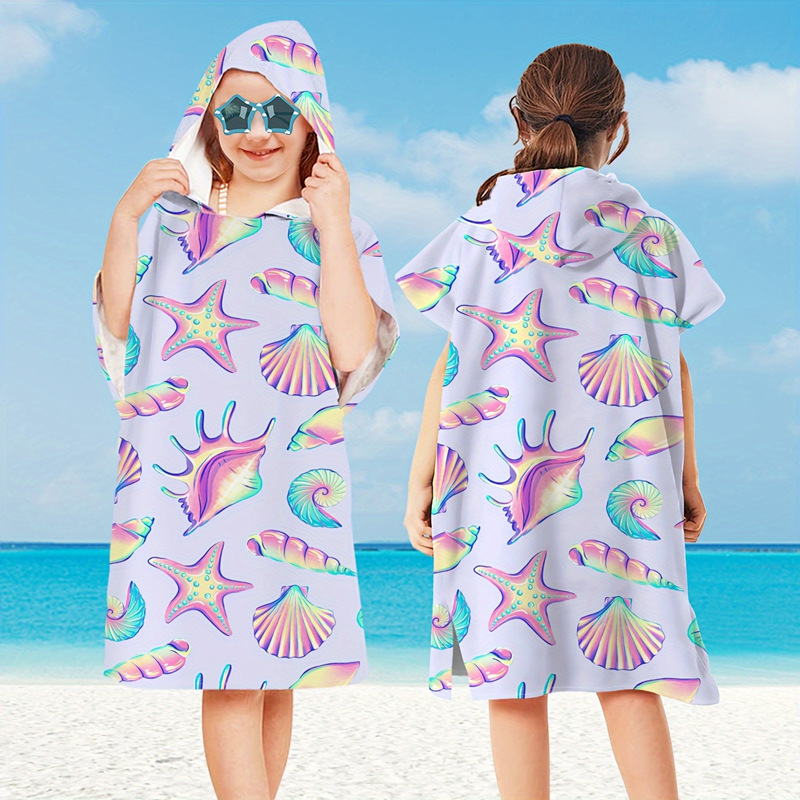 Baby Cartoon Printing Bathrobe – Hooded Bath Towel recenzja i cena