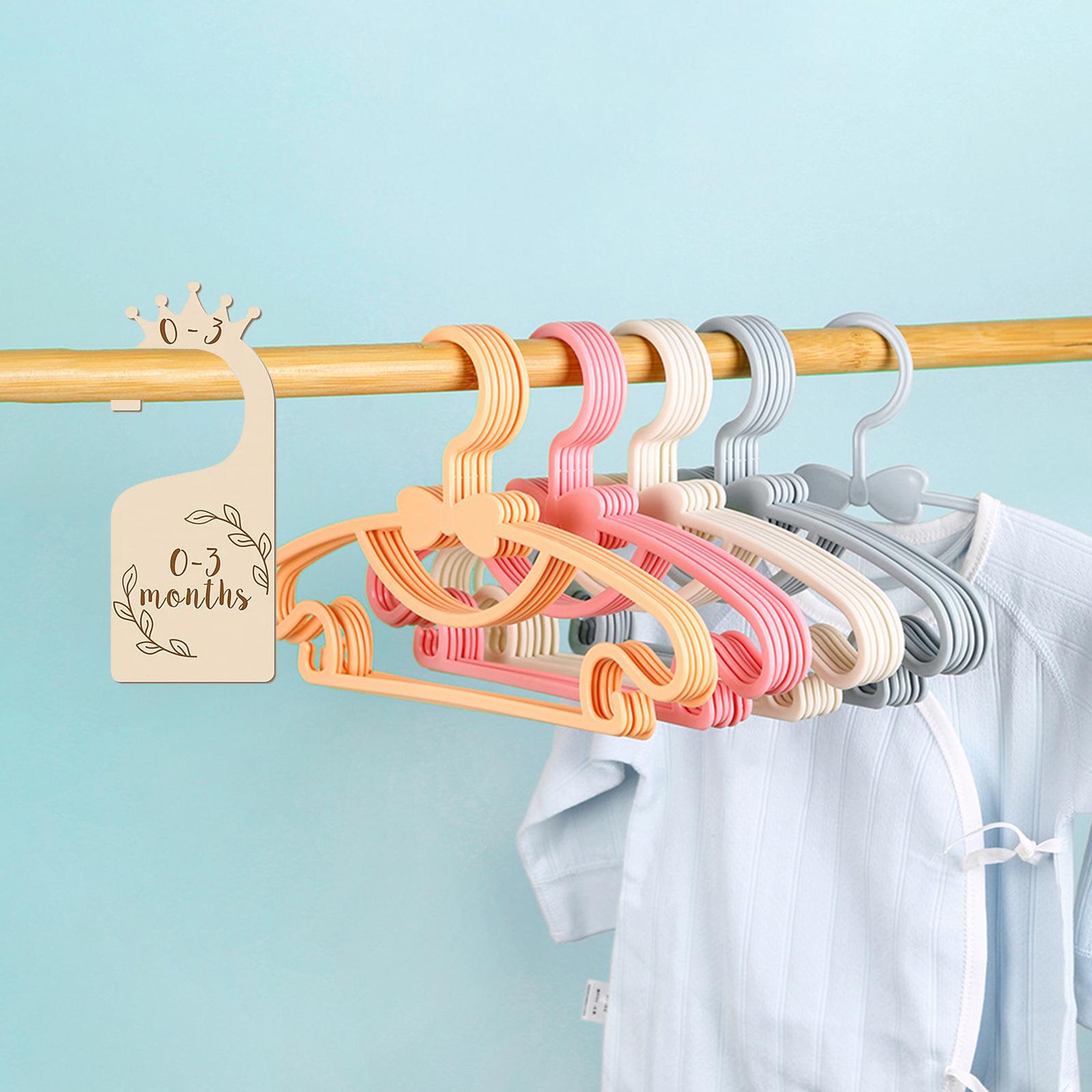 Drewniane przegródki do szafy  – Baby Clothing Hanger Dividers recenzja i cena