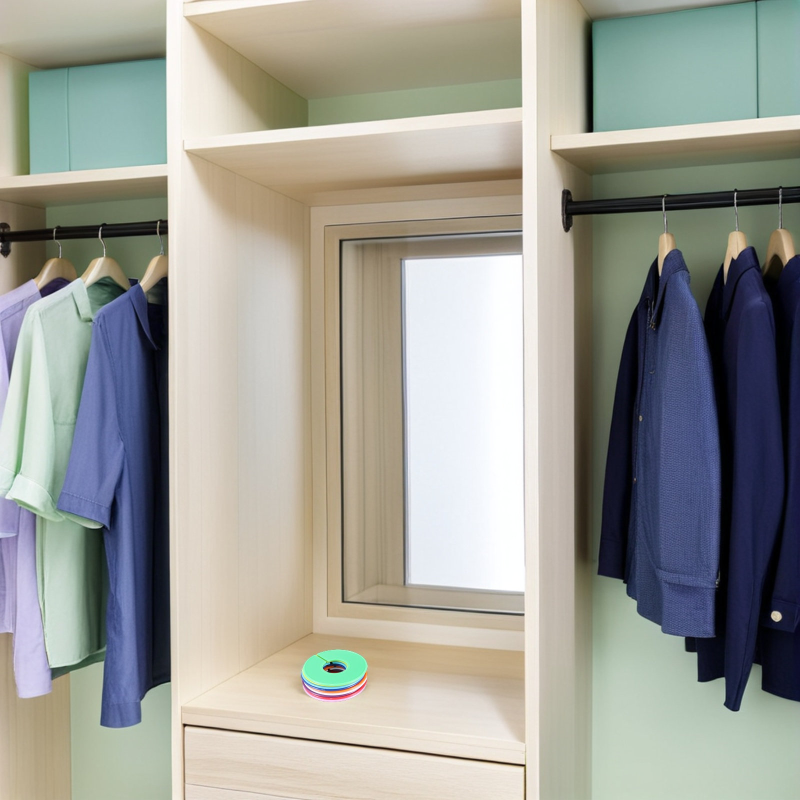 36 sztuk wielokolorowych plast – Baby Clothing Hanger Dividers recenzja i cena