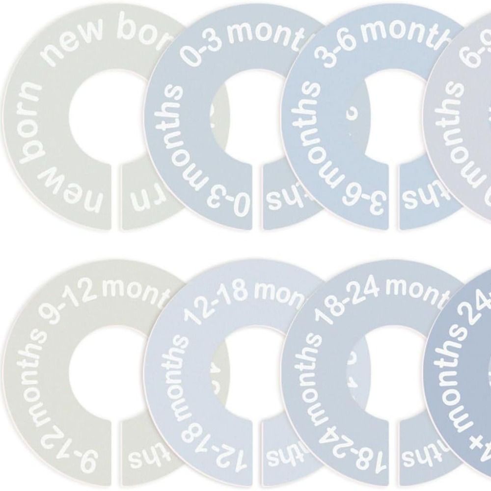 68/9 szt. Organizery do ubrań  – Baby Clothing Hanger Dividers recenzja i cena