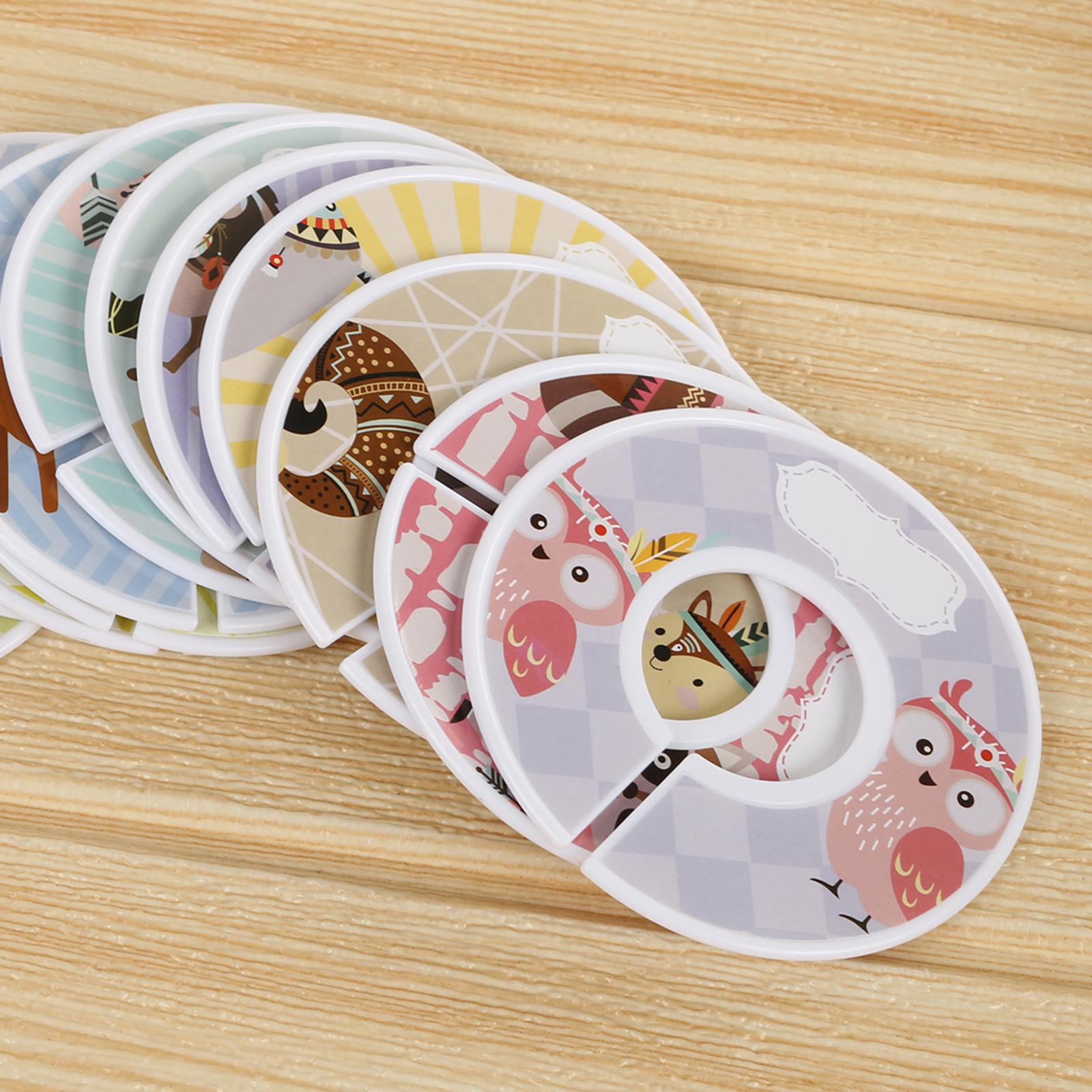 Puste okrągłe przegródki na ub – Baby Clothing Hanger Dividers recenzja i cena