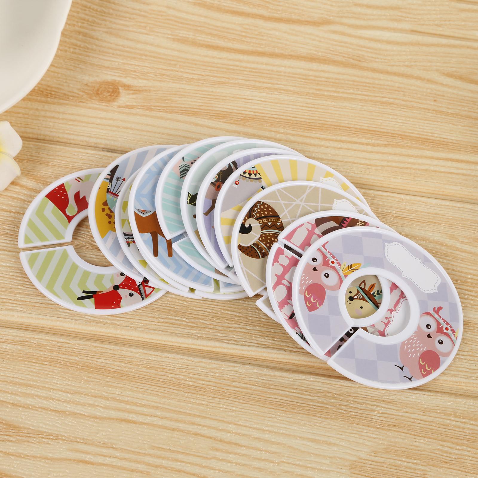 Puste okrągłe przegródki na ub – Baby Clothing Hanger Dividers recenzja i cena