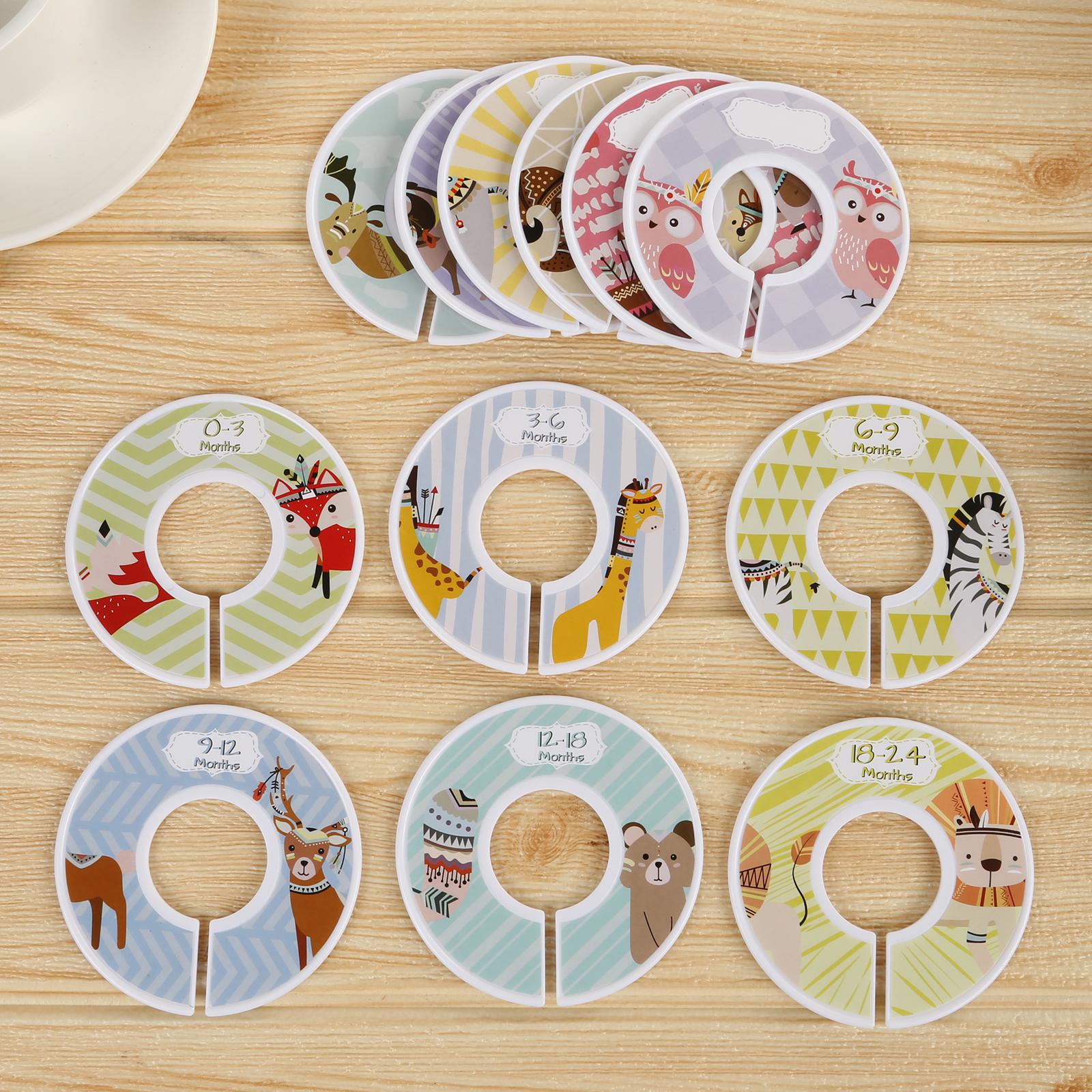 Puste okrągłe przegródki na ub – Baby Clothing Hanger Dividers recenzja i cena