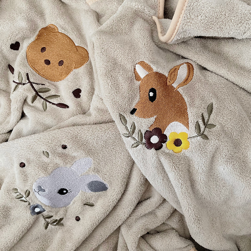 Dziecięce szlafroki z polaru k – Hooded Bath Towel recenzja i cena