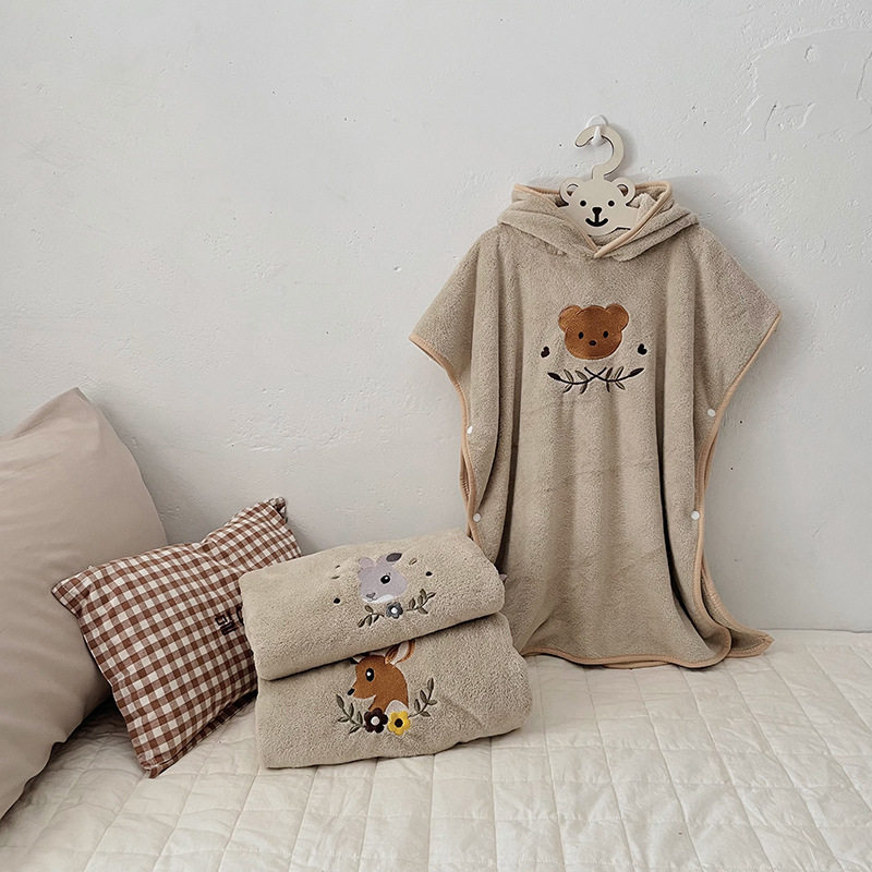 Dziecięce szlafroki z polaru k – Hooded Bath Towel recenzja i cena
