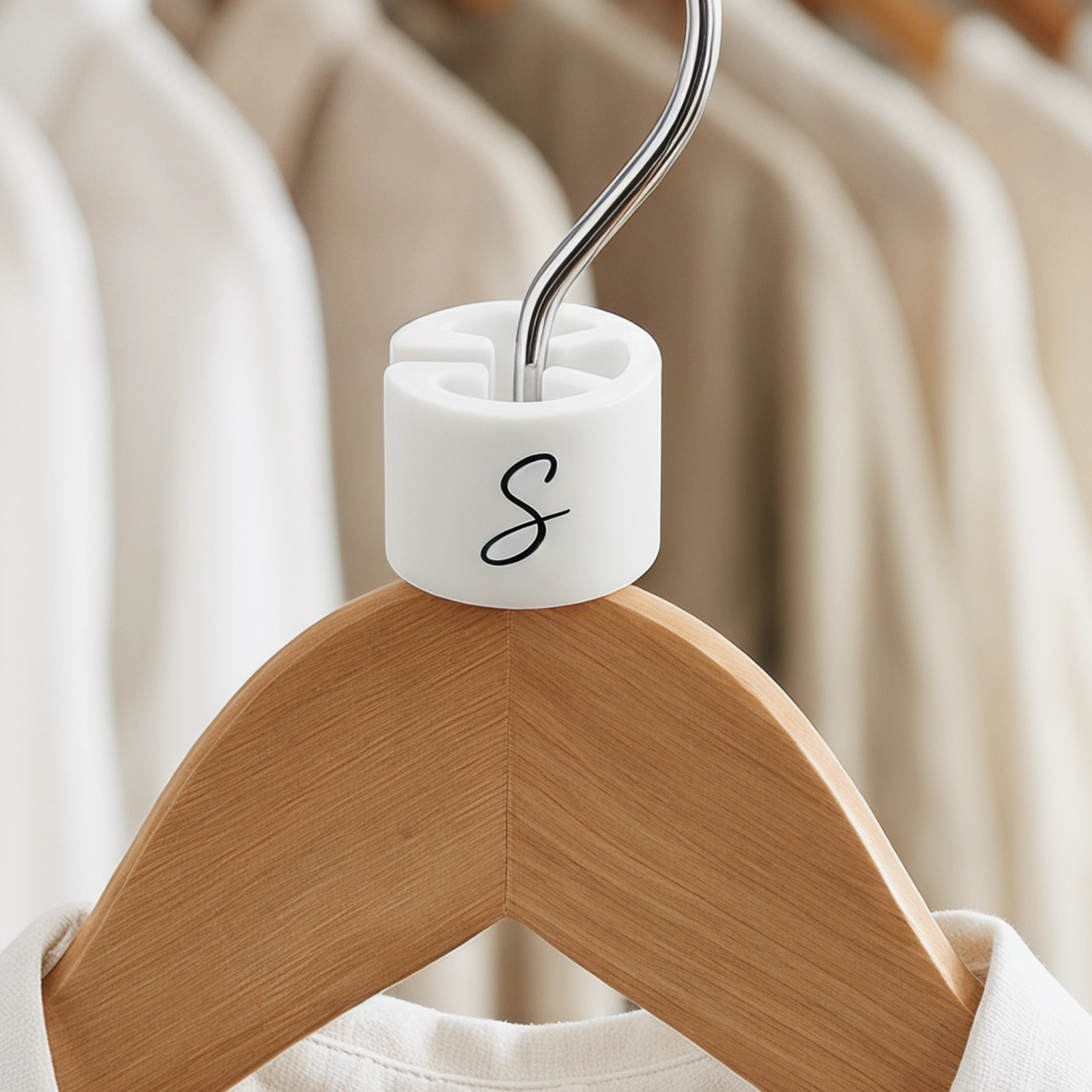 100 sztuk okrągłych plastikowy – Baby Clothing Hanger Dividers recenzja i cena