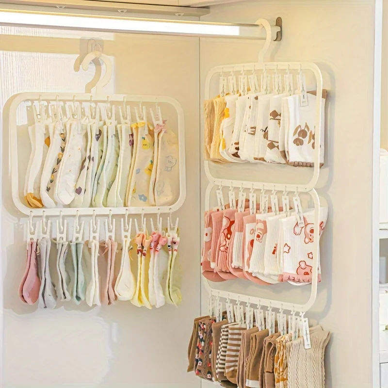Wielofunkcyjny wieszak do susz – Baby Clothing Storage recenzja i cena
