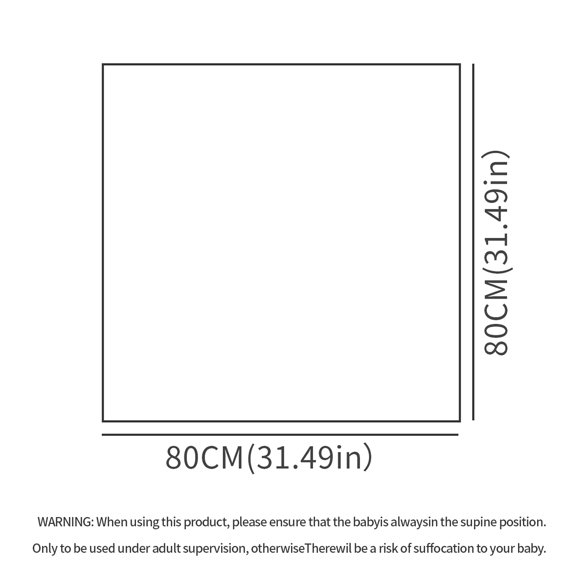 Happyflute 80x80CM Kocyk dla N – Hooded Bath Towel recenzja i cena