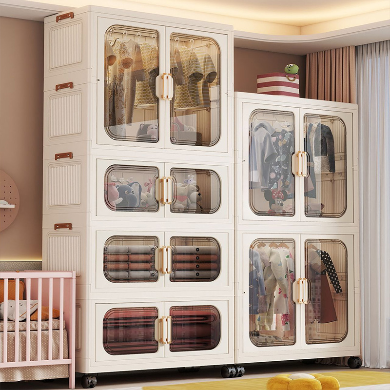 Składana szafa dziecięca bez k – Baby Clothing Storage recenzja i cena