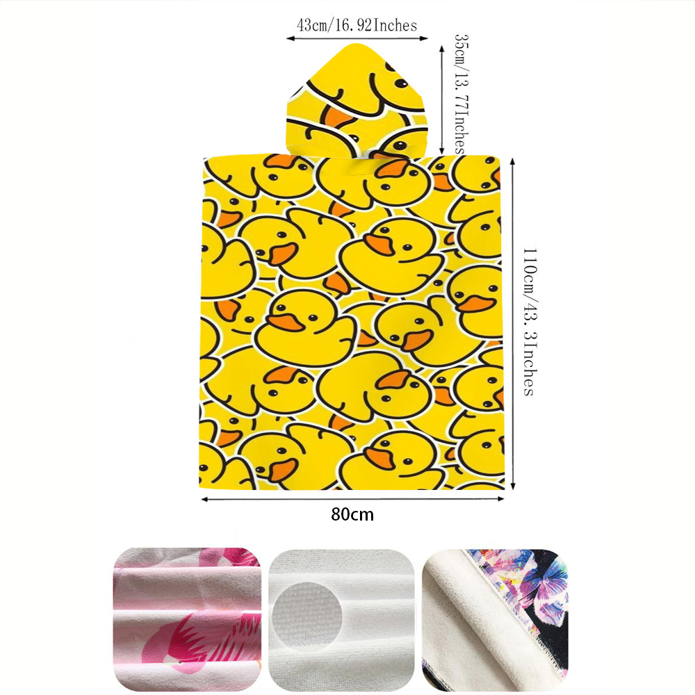 Uroczy ręcznik plażowy z kaptu – Hooded Bath Towel recenzja i cena