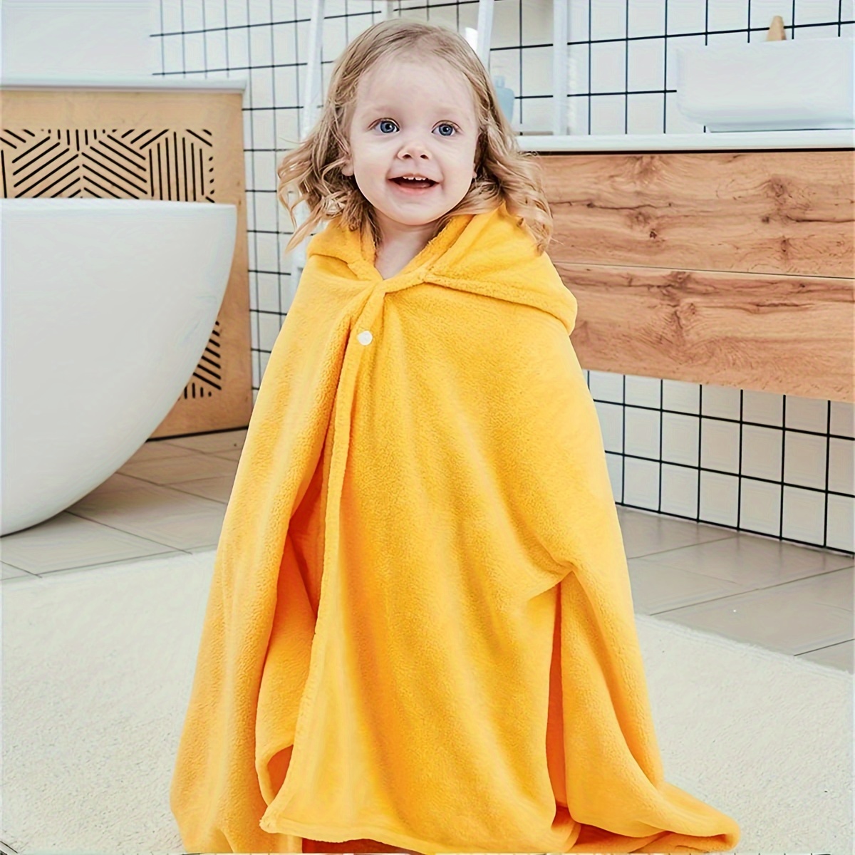 Przytulny ręcznik kąpielowy z  – Hooded Bath Towel recenzja i cena