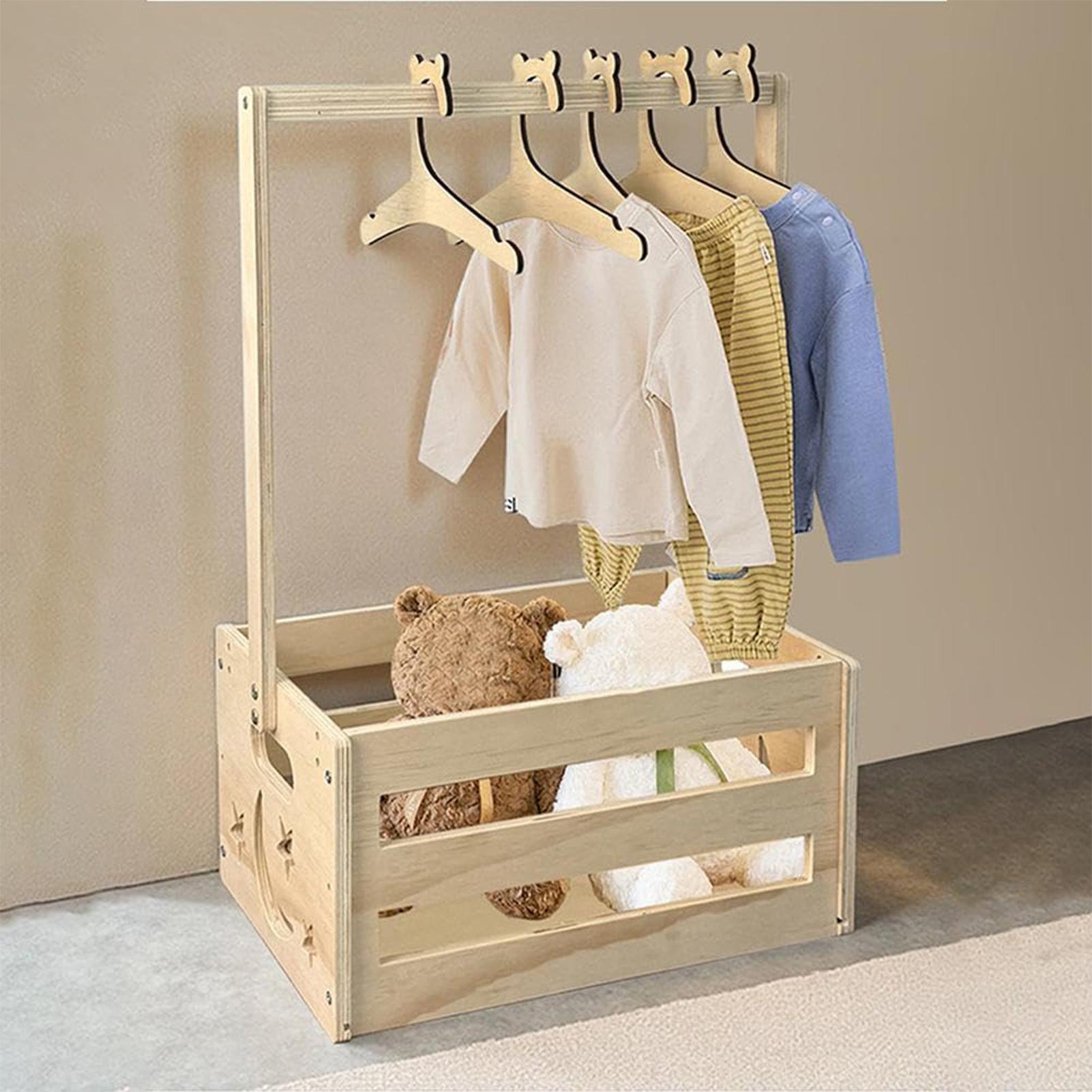 Pudełko do przechowywania ubra – Baby Clothing Rack For Baby Shower recenzja i cena