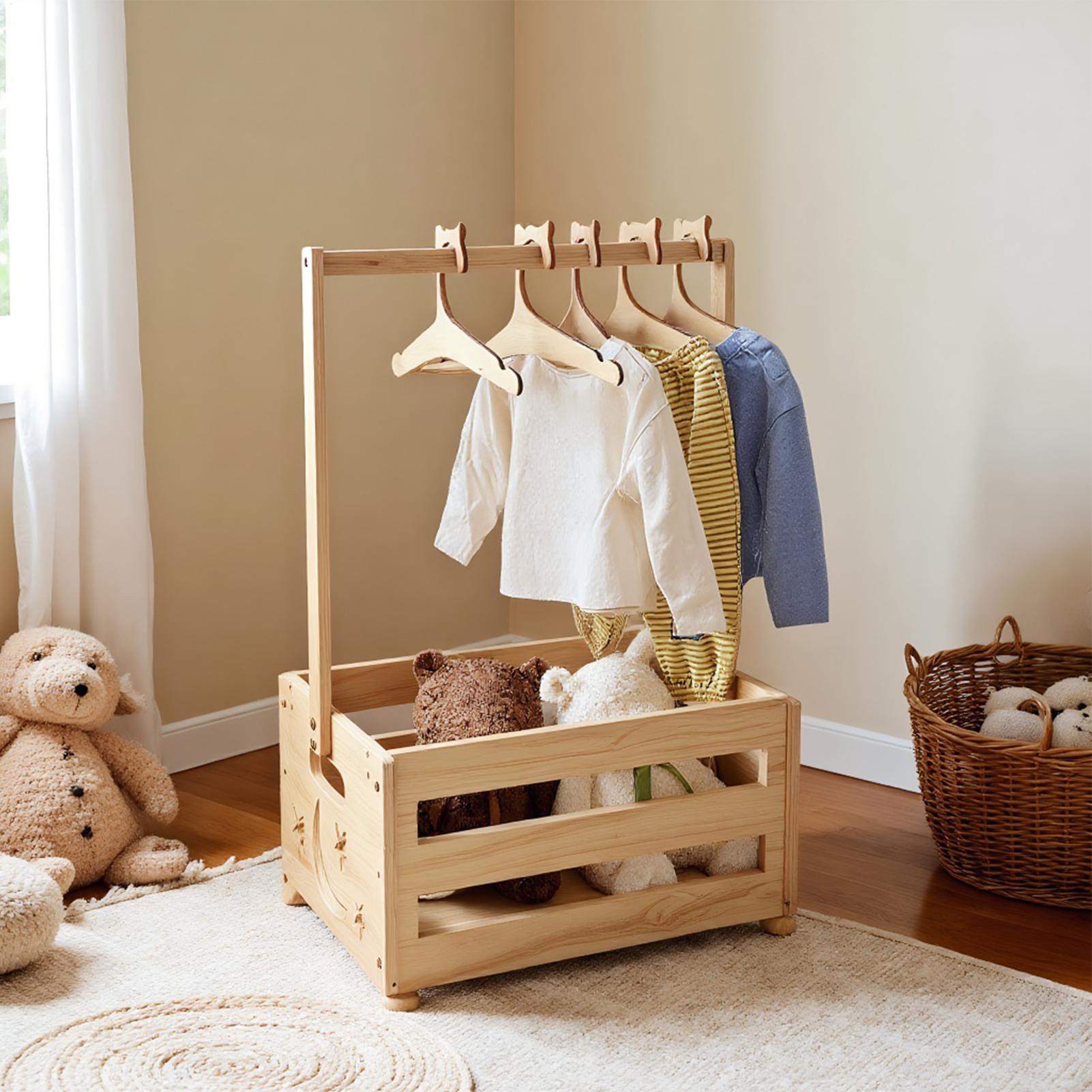 Pudełko do przechowywania ubra – Baby Clothing Rack For Baby Shower recenzja i cena