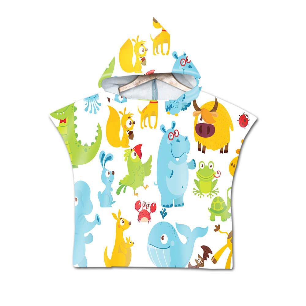 Kreskówkowy dziecięcy ręcznik  – Hooded Bath Towel recenzja i cena
