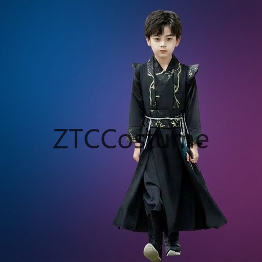 Chłopięcy strój Hanfu z długim – Baby Clothing Unit recenzja i cena